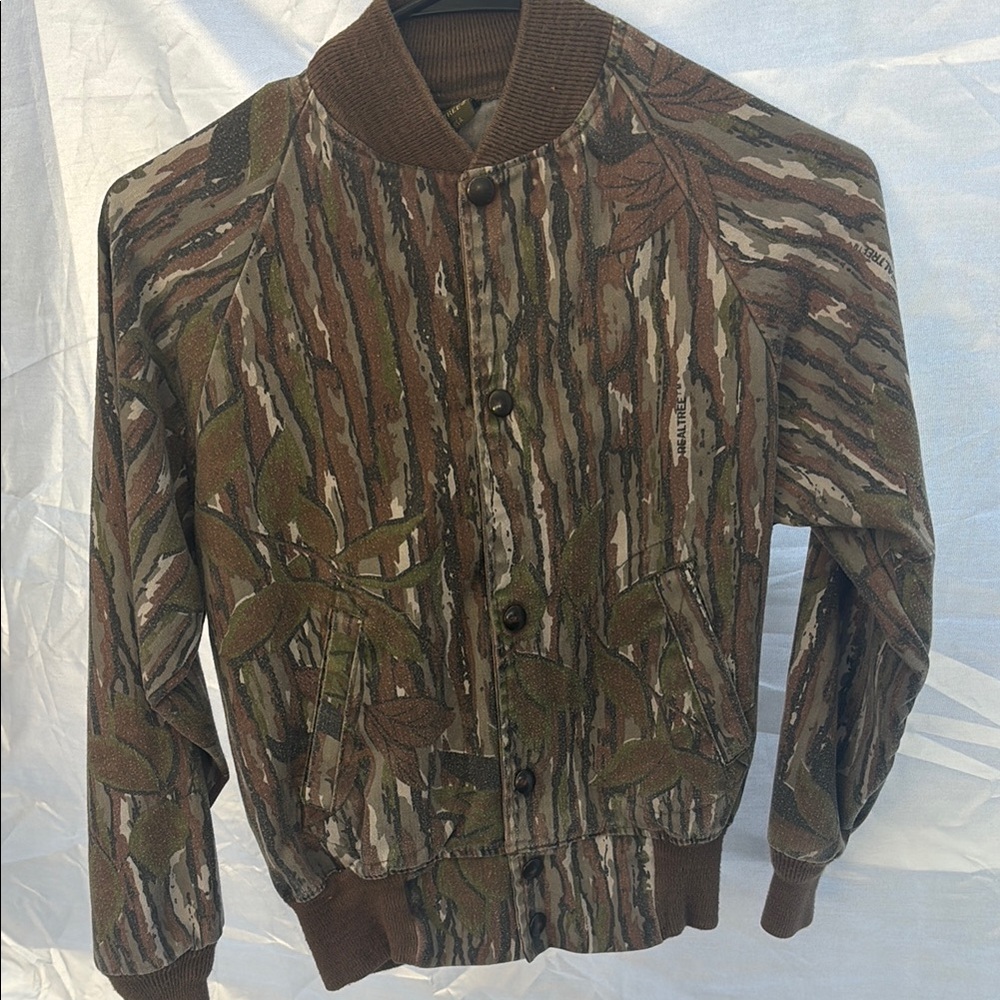 Camouflage Bomber Jacket